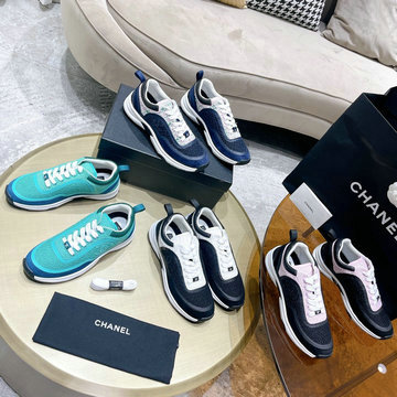 商品名称：シャネル CHANEL 26-CHJ21057　2021年秋冬最新入荷 スニーカー レースアップシューズ カジュアルシューズ レディースシューズ スポーツシューズ