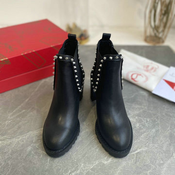 クリスチャンルブタン CHRISTIAN LOUBOUTIN 26-CLJ21054G　2021年最新入荷 マーティンブーツ ショートブーツ ハイヒールシューズ スクエアヒール