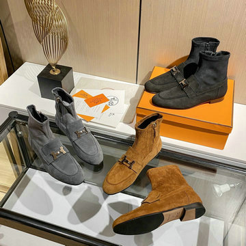 エルメス HERMES 26-HEJ21016　2021年秋冬最新入荷 ショートブーツ フラットシューズ レディースシューズ