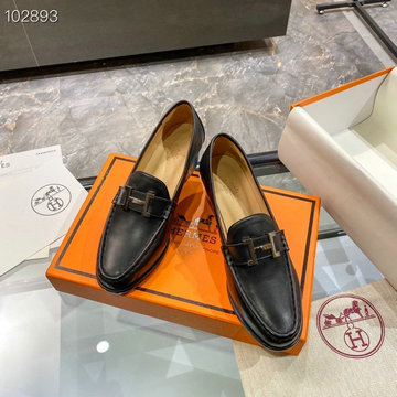 商品名称：エルメス HERMES 26-HEJ21011　2021年秋冬最新入荷 ローファーシューズ ハイヒールシューズ スクエアヒール レディースシューズ