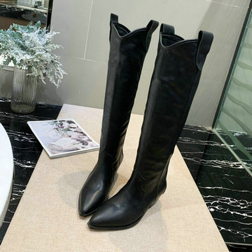 商品名称：イザベルマラン Isabel Marant 26-IMJ21008P　2021年秋冬最新入荷 ロングブーツ ローヒールシューズ スクエアヒール レディースシューズ カーフレザー