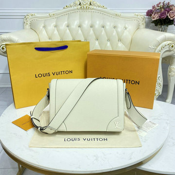 ルイヴィトン LOUISVUITTON 057-M30813　2021年最新入荷 ニュー フラップ メッセンジャーバッグ 斜め掛け ショルダーバッグ メンズかばん タイガ レザー