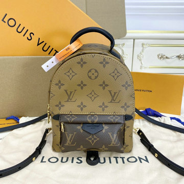 ルイヴィトン LOUIS VUITTON 057-M44872　2020年最新入荷 パームスプリングス バックパック MINI リュックサック レディース リュック モノグラム リバース キャンバス