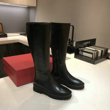 ヴァレンティノ Valentino 26-VTJ21016　2021年秋冬最新入荷 ロングブーツ フラットシューズ レディースシューズ カーフレザー
