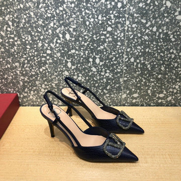 ヴァレンティノ Valentino 26-VTJ21024SL　2021年秋冬最新入荷 スリングバック ハイヒールサンダル レディースシューズ トンガリとう ピンヒール ラムスキン