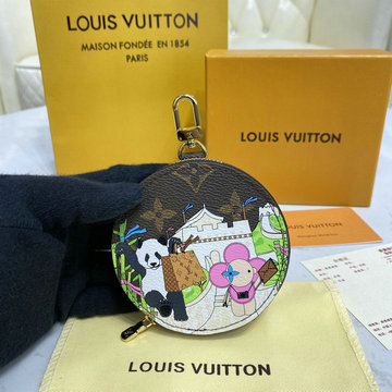 ルイヴィトン LOUIS VUITTON 057-M80864X　2021年最新入荷 ポルト クレ キーケース ヴィヴィエンヌ コインケース 小銭入れ キーホルダー バッグチャーム