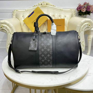 ルイヴィトン LOUISVUITTON 057-M53763X　2021年最新入荷 キーポル バンドリエール 45 トラベルバッグ ダッフルバッグ 旅行かばん ボストンバッグ トートバッグ