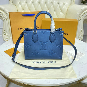 ルイヴィトン LOUISVUITTON 057-M58956　2021年最新入荷 オンザゴー PM ハンドバッグ トートバッグ 2way ショルダーバッグ ママバッグ ショッピングバッグ