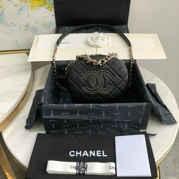 シャネル CHANEL JS-CH1511BK　2020年最新入荷 カメラバッグ 斜め掛け ショルダーバッグ クロスボディ ラムスキン