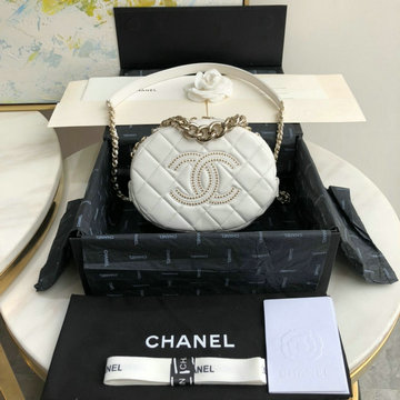 シャネル CHANEL JS-CH1511BS　2020年最新入荷 カメラバッグ 斜め掛け ショルダーバッグ クロスボディ ラムスキン