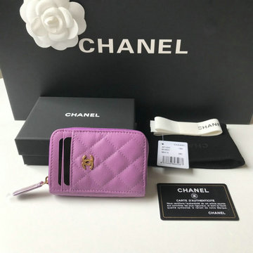 シャネル CHANEL JS-CH1650QJZ　2020年最新入荷 コインケース ジッピーウォレット ファスナー短財布 カードケース 小銭入れ キャビアスキン