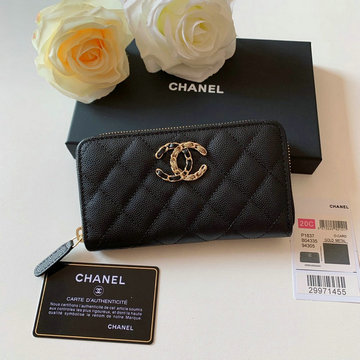 シャネル CHANEL JS-CH1837BK　2020年最新入荷 ジッピーウォレット ロングウォレット ファスナー長財布小銭入れ カードポケット グレインド カーフスキン