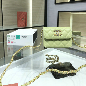 シャネル CHANEL JS-CH1942QG　2020年最新入荷 チェーンクラッチ チェーンウォレット 斜め掛け ショルダーバッグ レディースかばん クロスボディ ラムスキン