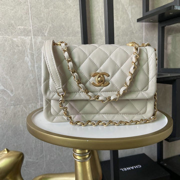 シャネル CHANEL JS-CH2055BS　2020年最新入荷 フラップバッグ 斜め掛けショルダーバッグ クロスボディ レディースかばん ラムスキン