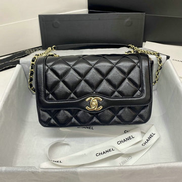シャネル CHANEL JS-CH2058SBK　2020年最新入荷 フラップバッグ 斜め掛けショルダーバッグ クロスボディ レディースかばん カーフレザー