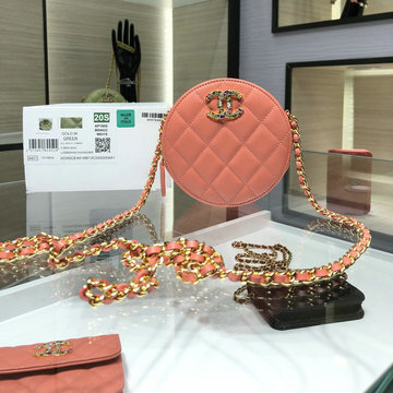 商品名称：シャネル CHANEL JS-CH1944FH　2020年最新入荷 チェーンクラッチ ラウンドバッグ 斜め掛け ショルダーバッグ レディースかばん クロスボディ ラムスキン