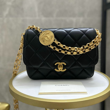 商品名称：シャネル CHANEL JS-CH2222BK　2020年最新入荷 フラップバッグ 斜め掛けショルダーバッグ クロスボディ レディースかばん レザー