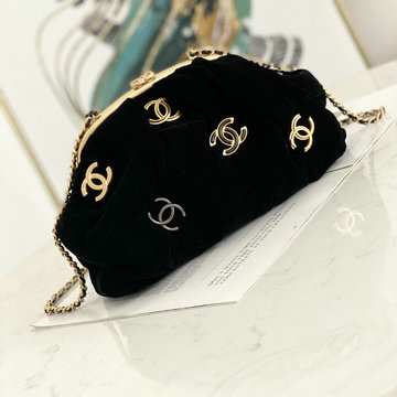 シャネル CHANEL JS-CH2137RCK　2020年最新入荷 クラッチバッグ 斜め掛けショルダーバッグ イブニングバッグ クロスボディ レディースかばん ベルベット