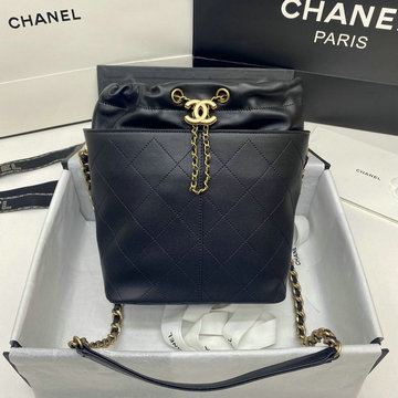 商品名称：シャネル CHANEL JS-CH2285BK　2020年最新入荷 バゲットバッグ ドローストリングバッグ 斜め掛けショルダーバッグ クロスボディ レディースかばん カーフスキン