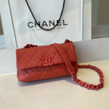 商品名称：シャネル CHANEL JS-CH2302RD　2020年最新入荷 スモール フラップバッグ 斜め掛けショルダーバッグ クロスボディ レディースかばん グレインド カーフスキン