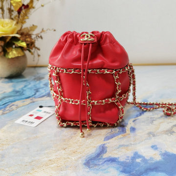 商品名称：シャネル CHANEL JS-CH2313RD　2020年最新入荷 スモール バゲットバッグ 斜め掛けショルダーバッグ クロスボディ レディースかばん ラムスキン