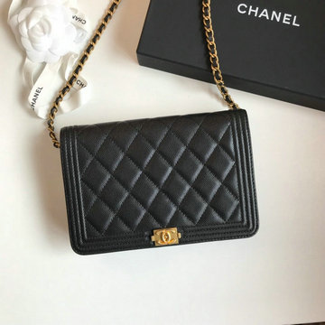 シャネル CHANEL JS-CH81969QJK　2020年最新入荷 LEBOY WOC フラップバッグ 斜め掛け ショルダーバッグ クロスボディ レディースかばん グレインドカーフスキン
