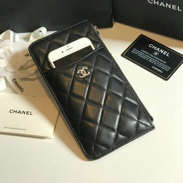 シャネル CHANEL JS-H84402YYK　2020年最新入荷 スマートフォンケース カードケース 小銭入れ コインケース 携帯ケース ラムスキン