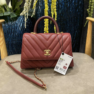 シャネル CHANEL JS-CH92990VQJPJ　2020年最新入荷 トップハンドルバッグ トートバッグ 2way ショルダーバッグ レディースかばん グレインドカーフスキン