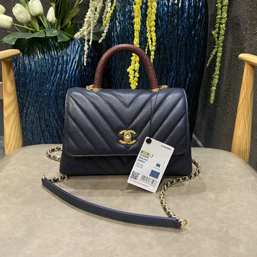 シャネル CHANEL JS-CH92990VQJPL　2020年最新入荷 トップハンドルバッグ トートバッグ 2way ショルダーバッグ レディースかばん グレインドカーフスキン