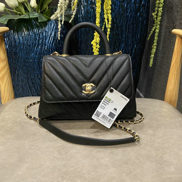 シャネル CHANEL JS-CH92990VQJQK　2020年最新入荷 トップハンドルバッグ トートバッグ 2way ショルダーバッグ レディースかばん グレインドカーフスキン