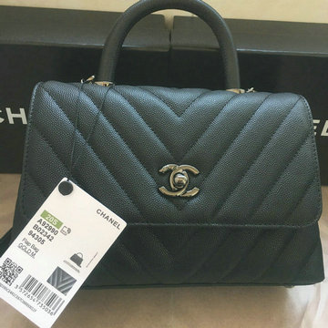 シャネル CHANEL JS-CH92990VQYQK　2020年最新入荷 トップハンドルバッグ トートバッグ 2way ショルダーバッグ レディースかばん グレインドカーフスキン