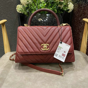 シャネル CHANEL JS-CH92991VQJPR　2020年最新入荷 トップハンドルバッグ トートバッグ 2way ショルダーバッグ レディースかばん グレインドカーフスキン