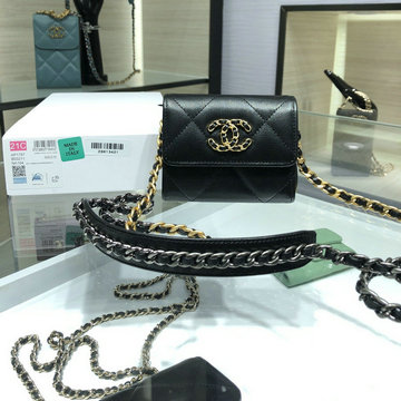 商品名称：シャネル CHANEL JS-CHS1787K　2020年最新入荷 チェーンウォレット 斜め掛け ショルダーバッグ 小銭入れ カードケース ラムスキン
