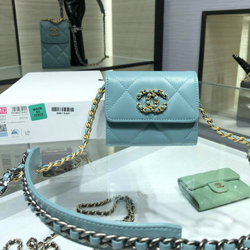 商品名称：シャネル CHANEL JS-CHS1787L　2020年最新入荷 チェーンウォレット 斜め掛け ショルダーバッグ 小銭入れ カードケース ラムスキン