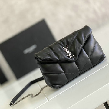 イヴサンローラン Saint laurent YSL JS-YSL620333YBK　2020年最新入荷 ルル パファー ショルダーバッグ レディースかばん スモールバッグ