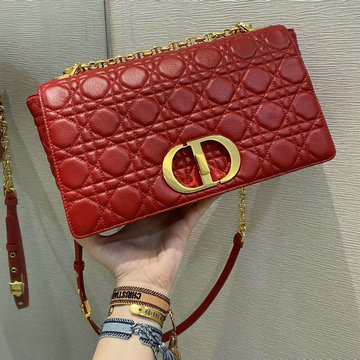 クリスチャンディオール CHRISTIAN DIOR 99-CD802226GR　2020年最新入荷 CARO ラージ 斜め掛け ショルダーバッグ クロスボディ レディースかばん