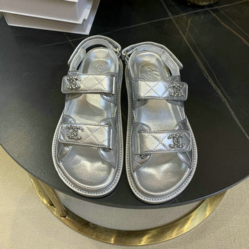 シャネル CHANEL 26-CHJ21001CY 2021年夏最新入荷 スリングバック サンダル アンクルストラップ ミュール サマーサンダル レディースシューズ ビーチサンダル