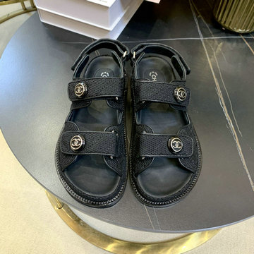 シャネル CHANEL 26-CHJ21001YN 2021年夏最新入荷 スリングバック サンダル アンクルストラップ ミュール サマーサンダル レディースシューズ ビーチサンダル