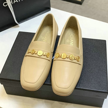 商品名称：シャネル CHANEL 26-CHJ21002Y 2021年夏最新入荷 ローファー フラットシューズ レディース バレエシューズ レザー