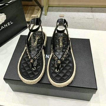 商品名称：シャネル CHANEL 26-CHJ21004 2021年夏最新入荷 スリングバック サンダル アンクルストラップ ミュール サマーサンダル レディースシューズ ビーチサンダル