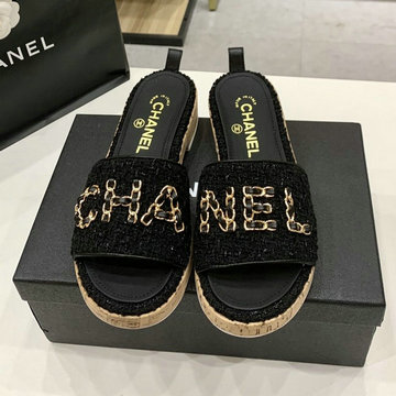 商品名称：シャネル CHANEL 26-CHJ21006 2021年夏最新入荷 ミュール サマーサンダル レディースシューズ 靴 ローヒール スリッパ 厚底