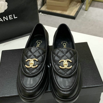 商品名称：シャネル CHANEL 26-CHJ21008  2021年夏最新入荷 ローファー フラットシューズ レディース カジュアルシューズ ラムスキン