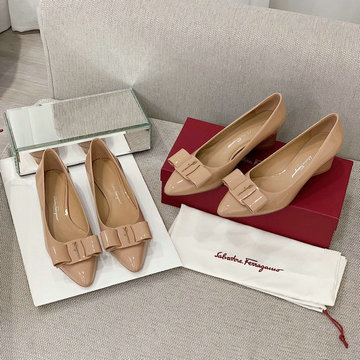サルヴァトーレ フェラガモ FERRAGAMO 26-FLJ21002X 2021年春夏最新入荷 パンプス バレエシューズ フラットシューズ レディース 靴