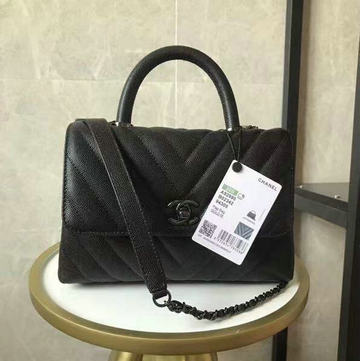 シャネル CHANEL JS-CH92990QVYQK 2021年最新入荷 トップハンドルバッグ トートバッグ 2way ショルダーバッグ レディースかばん グレインドカーフスキン