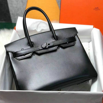 エルメス HERMES 063-HBK30GPBK 2021年最新入荷 バーキンバッグ トートバッグ ハンドバッグ レディースかばん BOX革