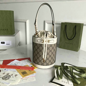 商品名称：グッチ GUCCI 057-GG637115XB　2020年最新入荷 グッチ ホースビット 1955 スモール バケットバッグ ショルダーバッグ レディースかばん