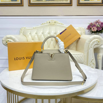 ルイヴィトン LOUISVUITTON 057-M42253　2020年最新入荷 カプシーヌ PM ハンドバッグ トートバッグ ショルダーバッグ トリヨンレザー