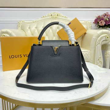 ルイヴィトン LOUISVUITTON 057-M94755　2020年最新入荷 カプシーヌ PM ハンドバッグ トートバッグ ショルダーバッグ トリヨンレザー