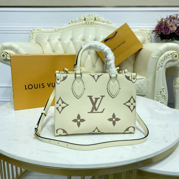 ルイヴィトン LOUISVUITTON 057-M45654　2020年最新入荷 オンザゴー PM ハンドバッグ トートバッグ ママバッグ ショッピングバッグ
