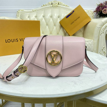 ルイヴィトン LOUISVUITTON 057-M57325　2020年最新入荷 LV PONT 9 LV ポンヌフ 斜め掛け ショルダーバッグ フラップバッグ レディースかばん スムースレザー